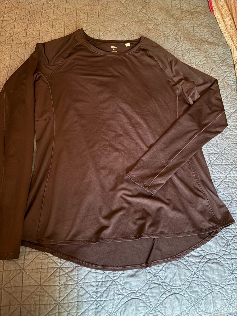 DSG Women's Long-Sleeve Crew Top - Black